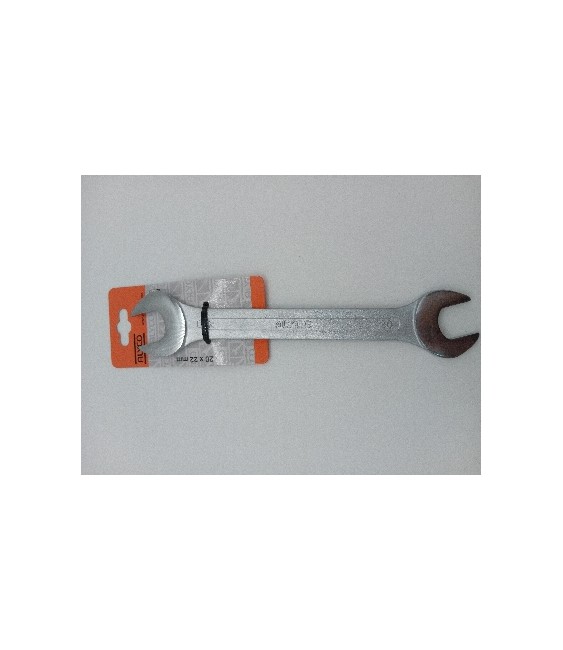 LLAVE FIJA DOS BOCAS CROMO KREATOR 20-22 | Herrajes HE