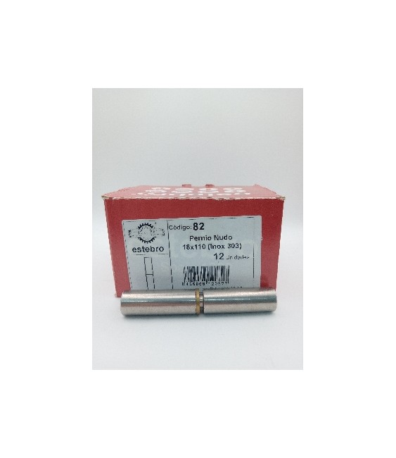 PERNIO NUDO C/ARANDELA 18X110 INOX RF.82 | Herrajes HE