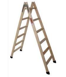 ESCALERA MADERA 6 PELDAÑOS