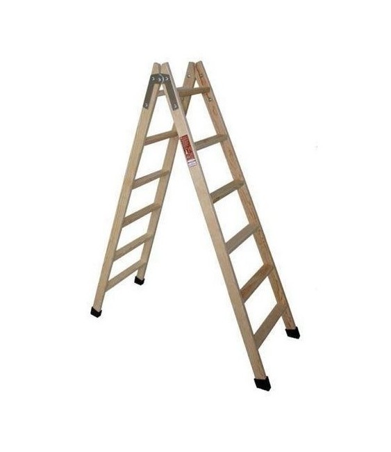 ESCALERA MADERA 8 PELDAÑOS