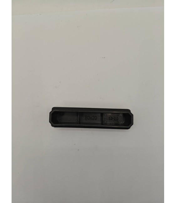 CONTERA RECTANGULAR 80X20 NEGRO