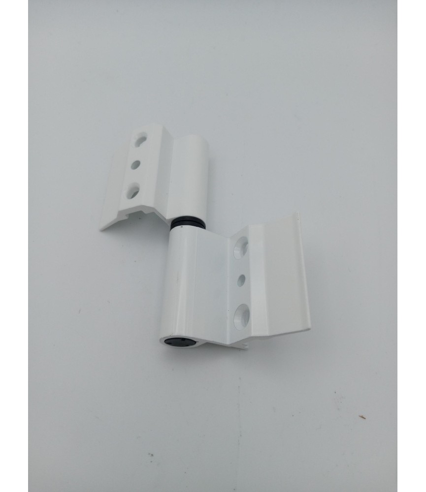 BISAGRA C/PLETINA 420-421 BLANCO | Herrajes HE