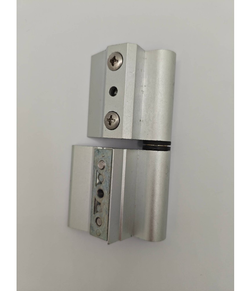 BISAGRA C/PLETINA 420-421 PLATA