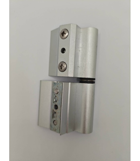 BISAGRA C/PLETINA 420-421 PLATA | Herrajes HE