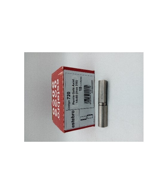 PERNIO GOTA AXIAL 14X80 INOX 316 RF.720 | Herrajes HE