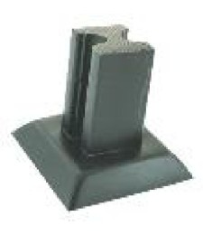 BASE 30X30 BRUTO CON TAPA BRONCE RF.BA3030T-99 | Herrajes HE