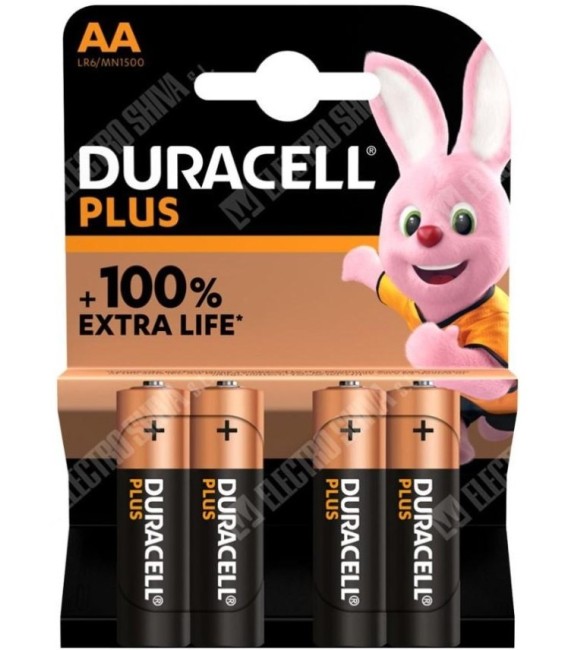 PILA DURACEL PLUS POWER AA LR06 K4 | Herrajes HE