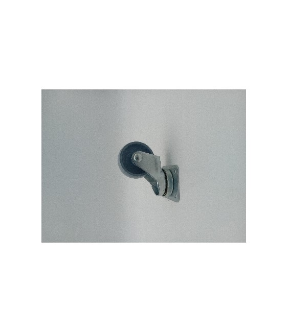 RUEDA 3-0001 R.GIR.KG.22 PLASTICO GRIS | Herrajes HE