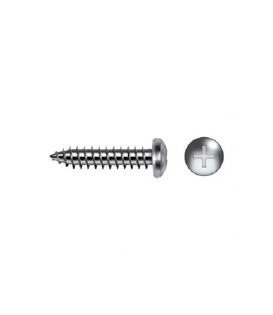 TORNILLO R/CHAPA CAB. ALOMADA DIN 7981 5.5X 22 | Herrajes HE