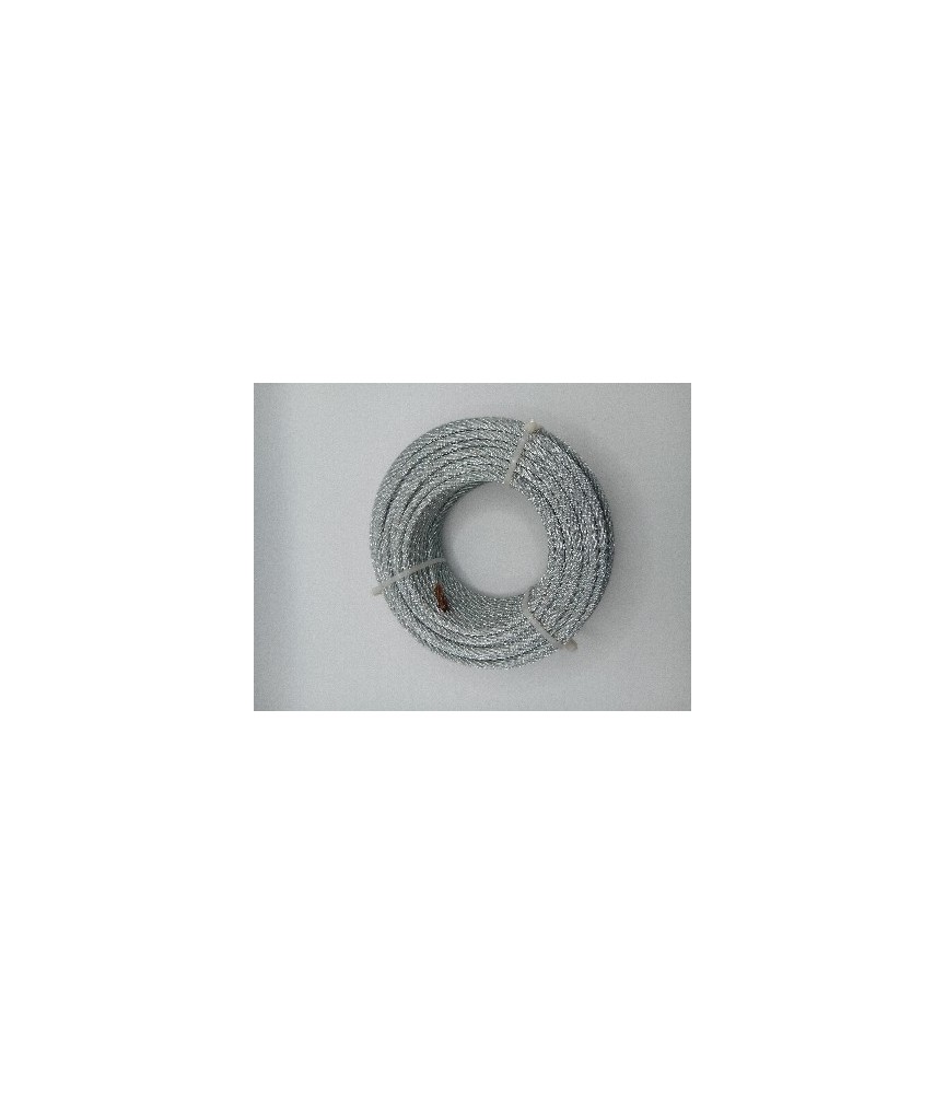 CABLE ACERO GALVANIZADO 5 ROLLO 25 METROS