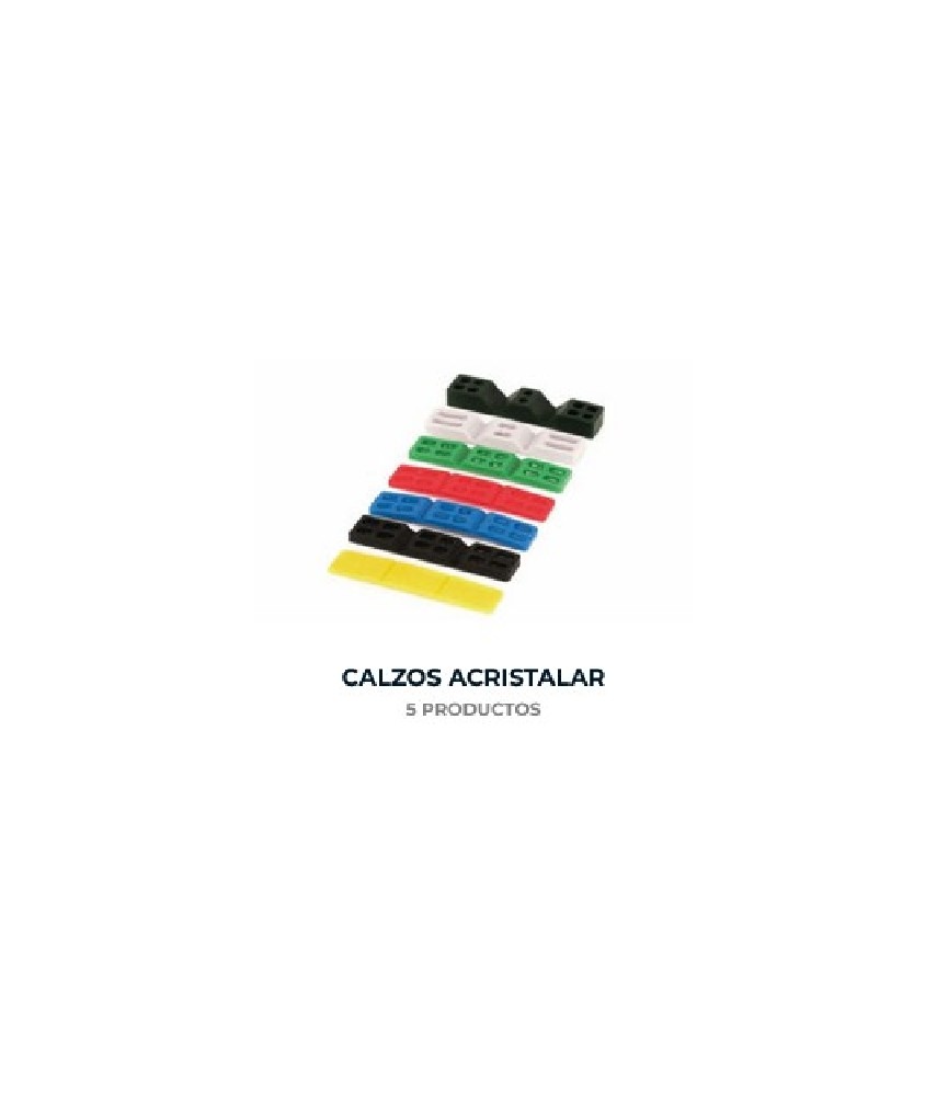 CALZO 20X100X6 NEGRO | Herrajes HE