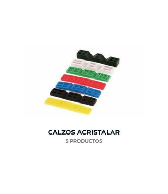 CALZO 20X100X6 NEGRO | Herrajes HE