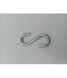 GANCHOS FORMA "S" HIERRO ZINCADOS 30 | Herrajes HE
