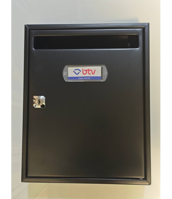 BUZON TEIDE 20 NEGRO | Herrajes HE