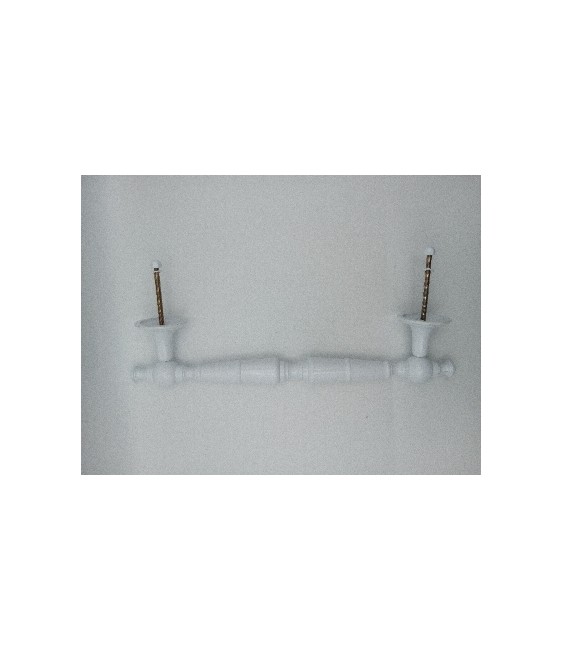 CREMONA 329 NEGRA AP/EXT. IZDA PALA 37MM REF.2647 | Herrajes HE