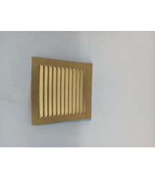 CHAPA REJILLA 15X15 ORO