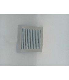 CHAPA REJILLA 15X15 PLATA