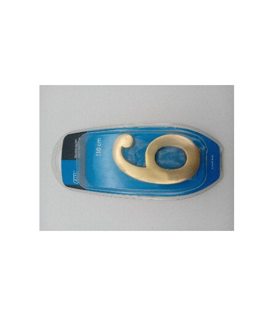 NUMERO 9 COLOR ORO ALMA | Herrajes HE