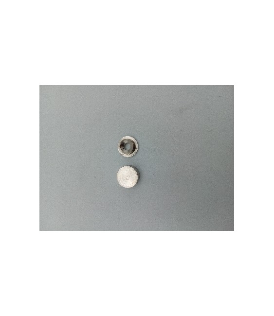 EMBELLECEDORES LISOS CROMO 39/12 PLATA | Herrajes HE