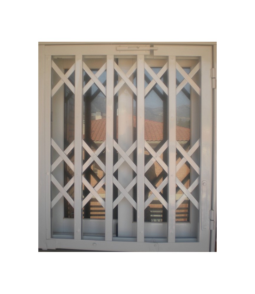 PUERTA BALLESTA BLANCO/GALVANIZADO (MEDIDAS)