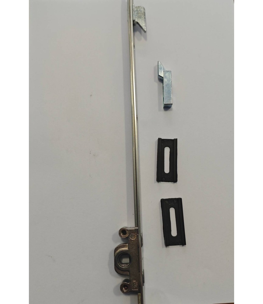 MECANISMO MULTIPUNTO E15 CORTE RECTO  600 MM 2P COMPLETO | Herrajes HE