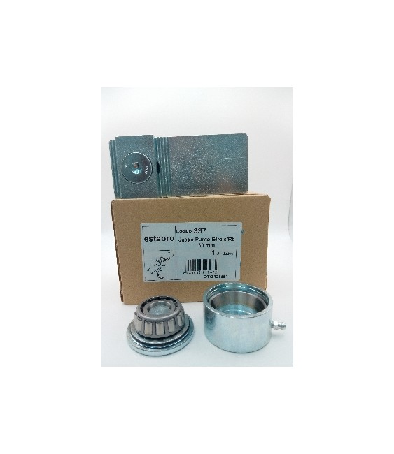 PUNTO GIRO CON RODAMIENTO JUEGO 60 RF-337 | Herrajes HE