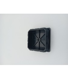 CONTERA CUADRADA  70X70 NEGRO | Herrajes HE