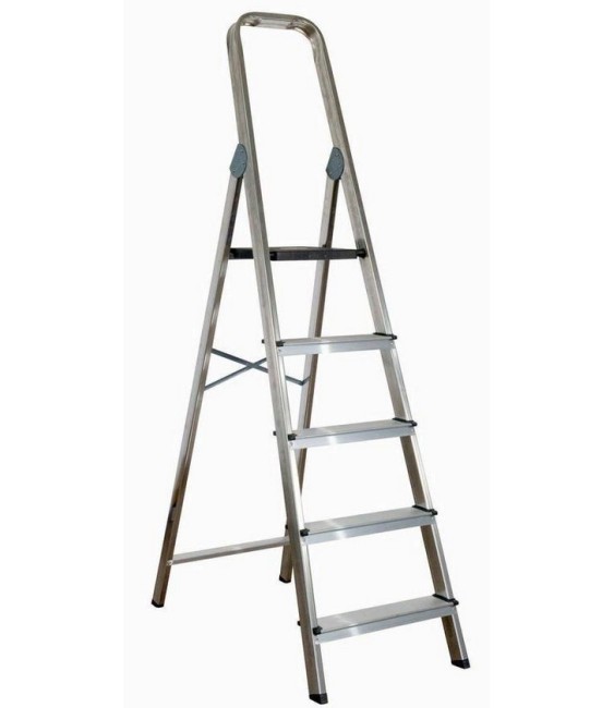 ESCALERA DE ALUMINIO DE 5 PELDAÑOS