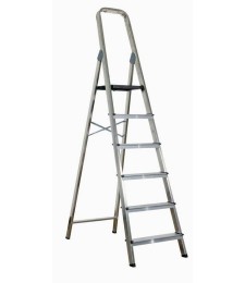 ESCALERA DE ALUMINIO DE 6 PELDAÑOS