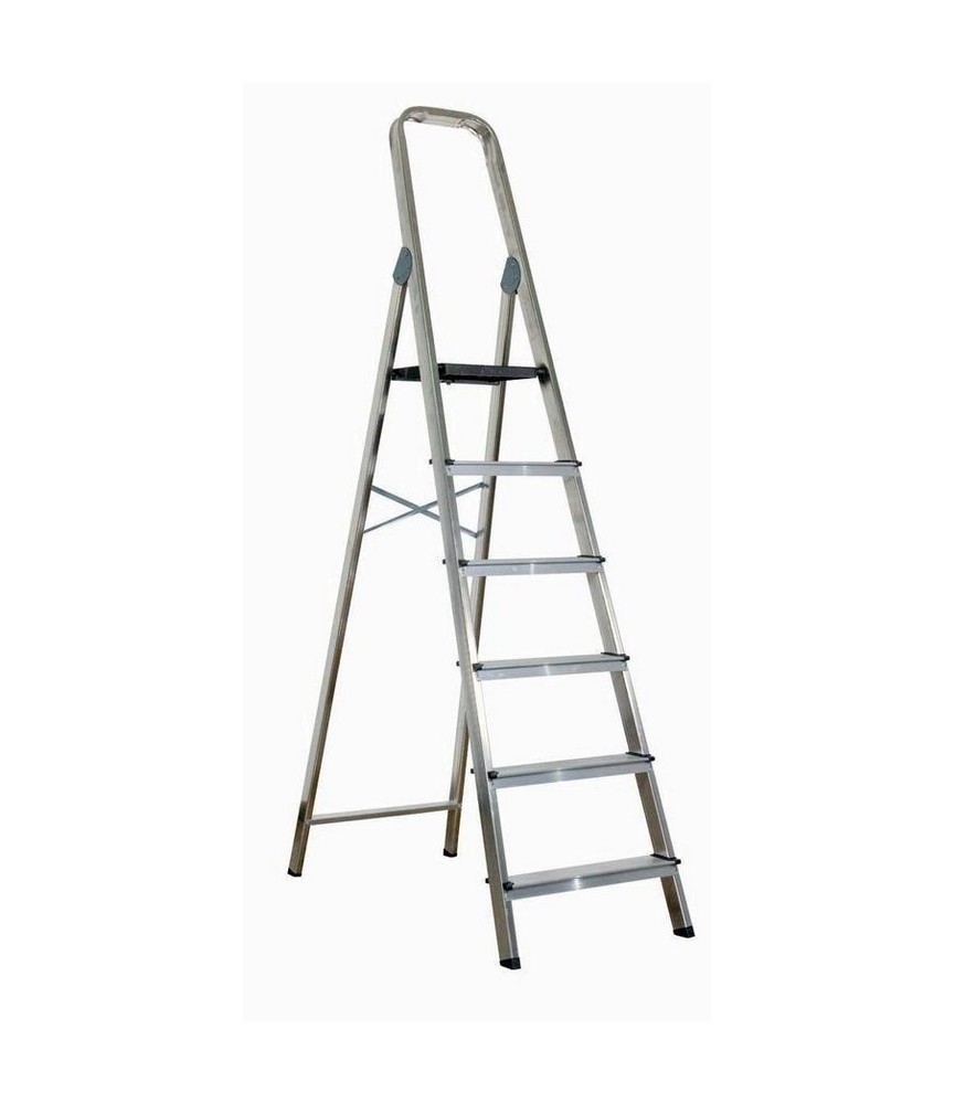 ESCALERA DE ALUMINIO DE 6 PELDAÃOS | Herrajes HE