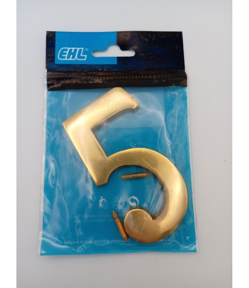 NUMERO 5 LATON | Herrajes HE