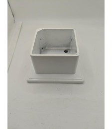 BASE ALUMINIO 100X100 BLANCO