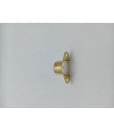 SOPORTE PARA BARRA ARMARIO 1-16 LATON | Herrajes HE