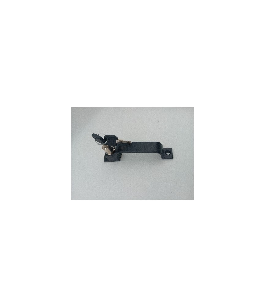 CIERRE CM8 C/LLAVES LL/IGUALES NEGRO CORTO