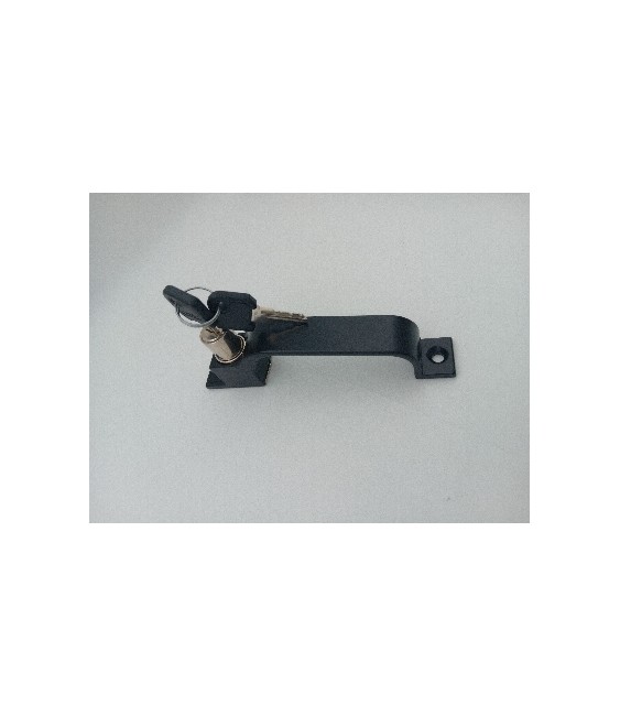 CIERRE CM8 C/LLAVES LL/IGUALES NEGRO CORTO