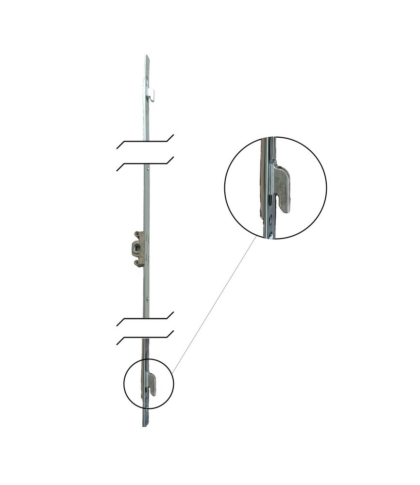 MECANISMO MULTIPUNTO E15 TEKNICA  600 MM 2P