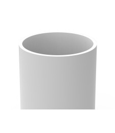 TUBO RED 40X2100 mm ANOD BLANCO | Herrajes HE