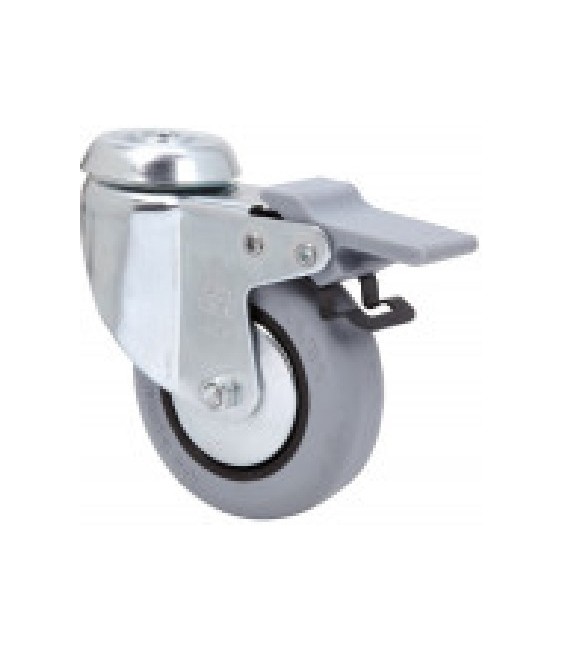 RUEDA 1-0387 GIR. CON FRENO | Herrajes HE