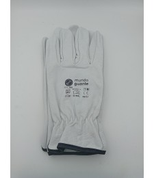 GUANTES PIEL VACUNO GRIS 11