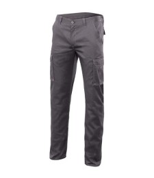 PANTALON MULTIBOLSILLO STRETCH GRIS T-54