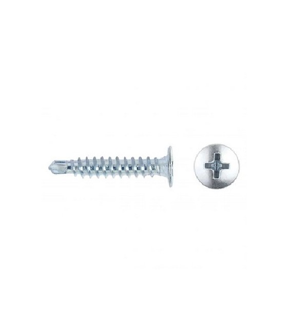 TORNILLO P/BROCA CAB. EXTRAPLANA DIN CET 4.2X14 | Herrajes HE