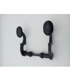 MANIVELA POMO OVALADO NEGRA RF-130 | Herrajes HE