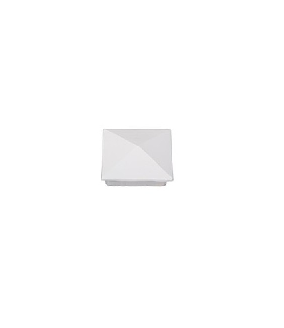 REMATE PIRAMIDE ALUMINIO 60X60 L/BLANCO | Herrajes HE