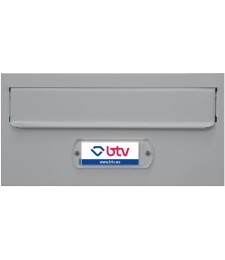 BUZON MONCAYO DOBLE ACCESO PLATA FONDO 250 | Herrajes HE