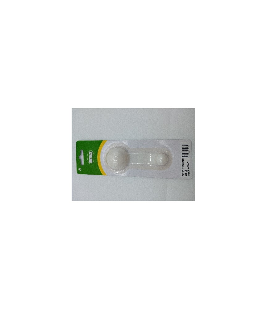 TOPE RETENEDOR PUERTA 404 BLANCO | Herrajes HE