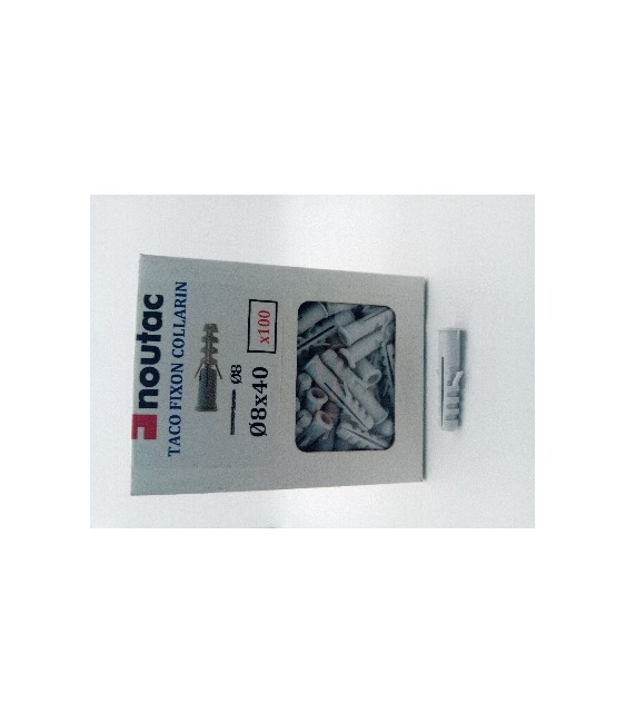 TACO C/COLLARIN 8X40 | Herrajes HE