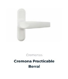 CREMONA BERRAL PRATICABLE BLANCA | Herrajes HE