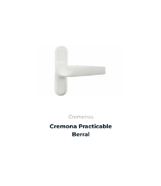 CREMONA BERRAL PRATICABLE BLANCA