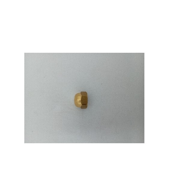 TUERCA CIEGA LATON 27/M 6 ORO | Herrajes HE