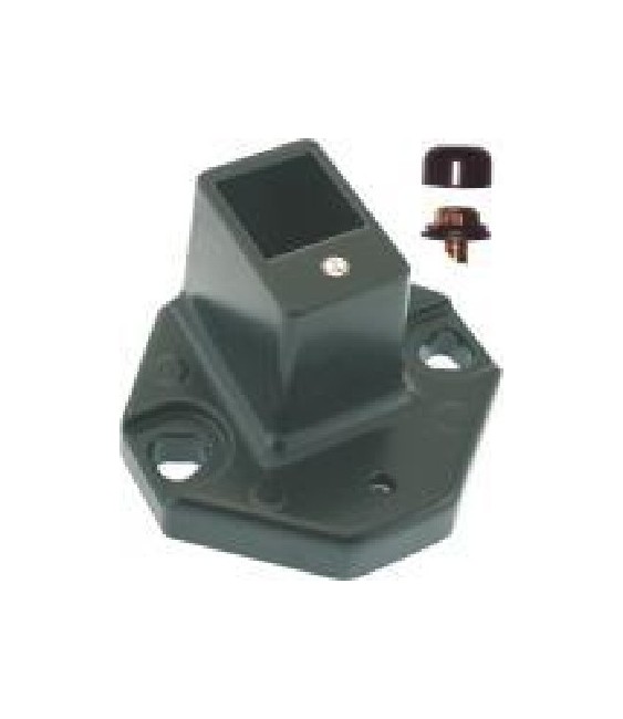 BASE NIVELANTE NEGRO CUÃA 30X30 RF-BNC3030-3 | Herrajes HE